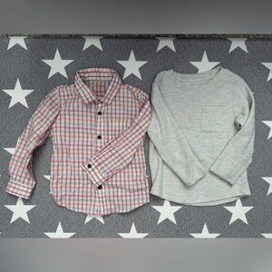 Set of 2 Cat & Jack Shirts - 4T